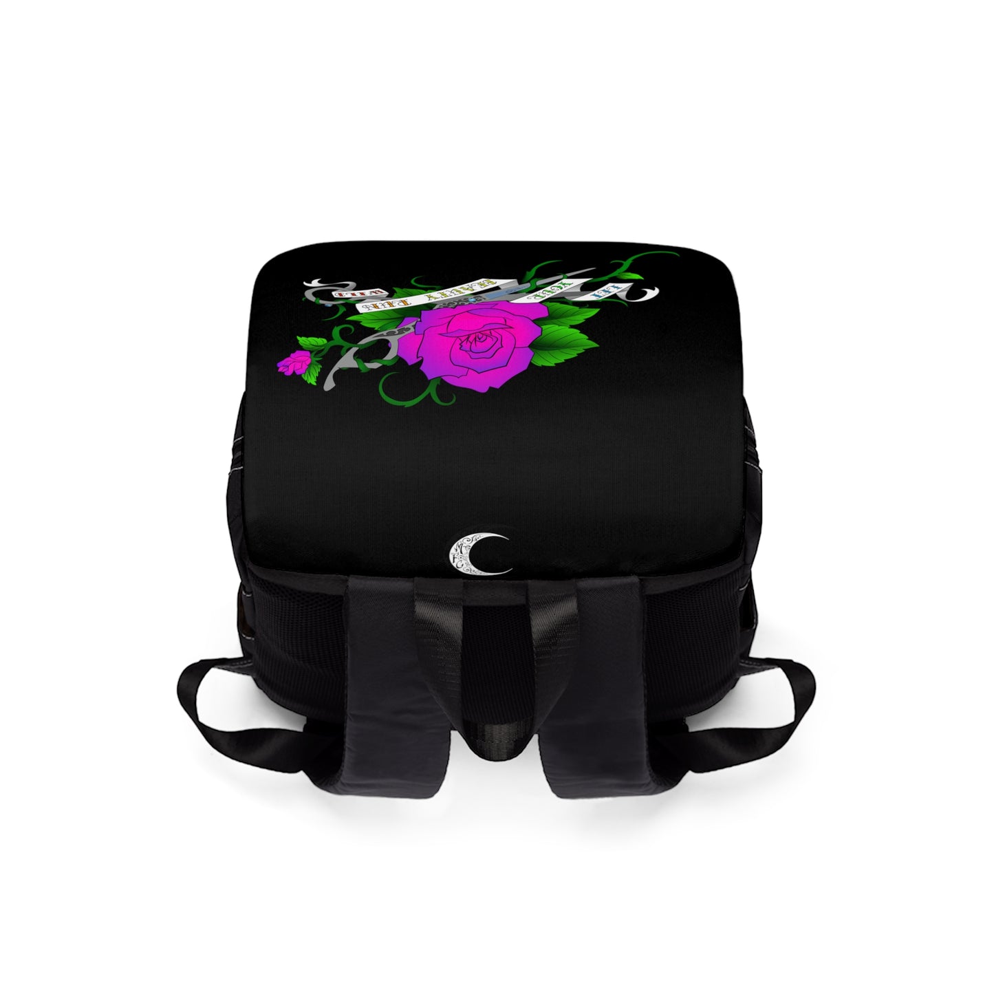 LET UR BEAUTY RUN (Casual Shoulder Backpack)