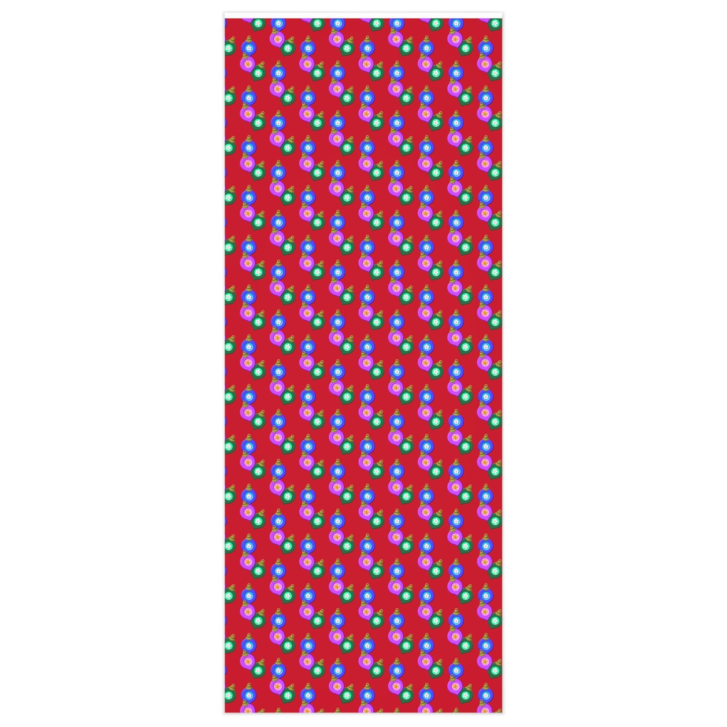 Kitsune Ornament Wrapping Paper