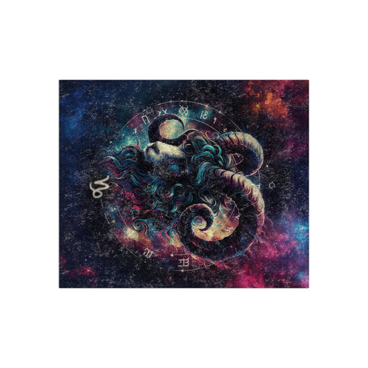 Celestial Zodiac Velvet Blanket (Capricorn)