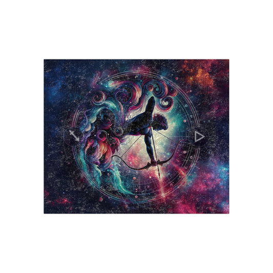Celestial Zodiac Velvet Blanket (Sagittarius)