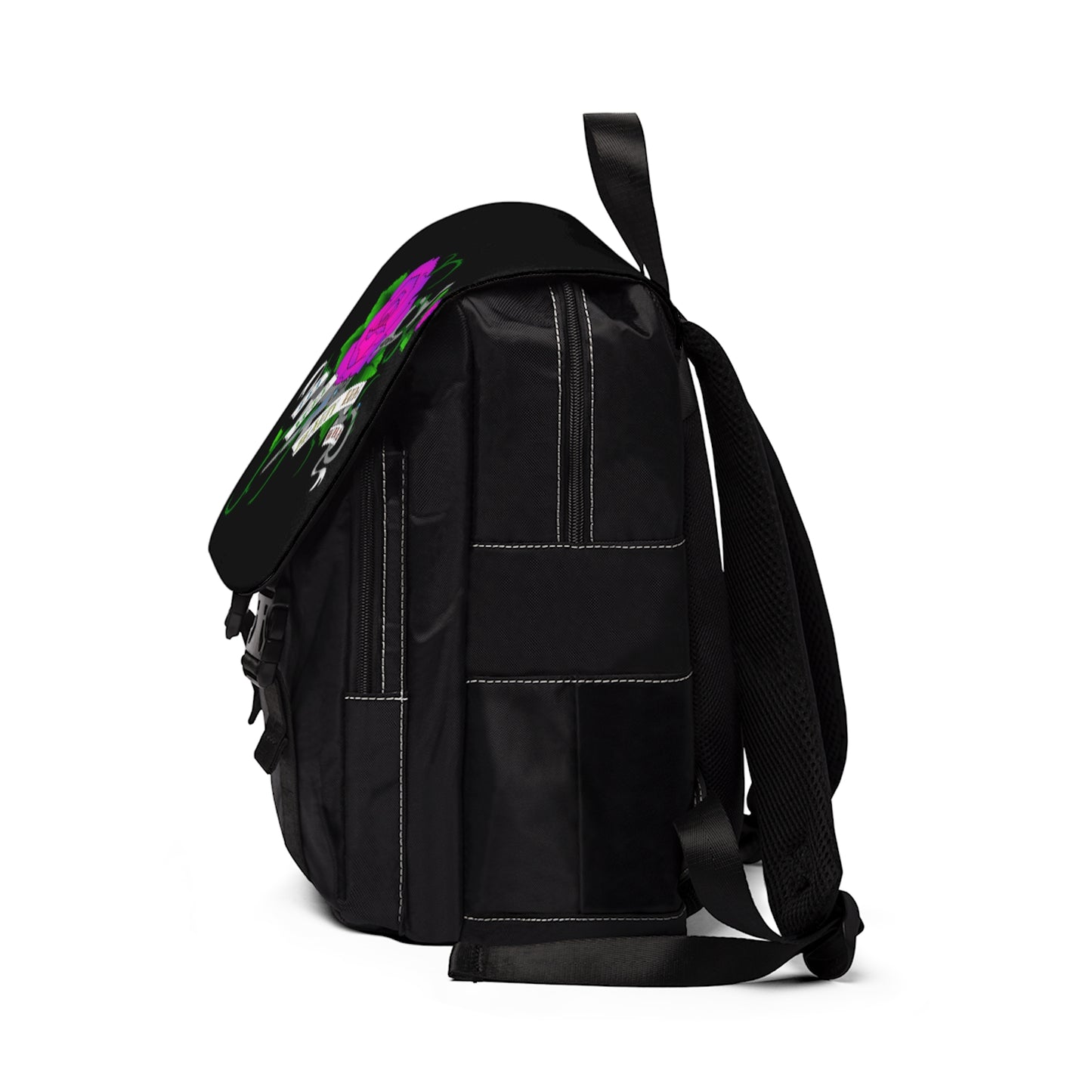 LET UR BEAUTY RUN (Casual Shoulder Backpack)