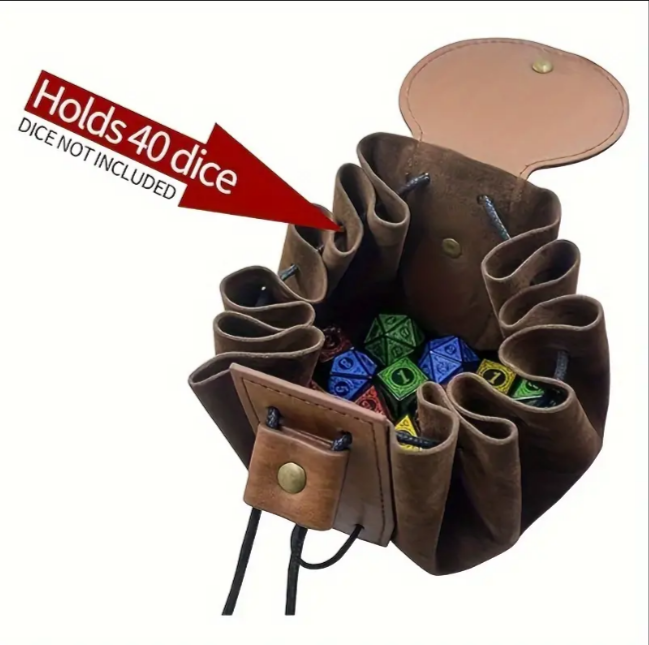 Leather Dice Waist bag