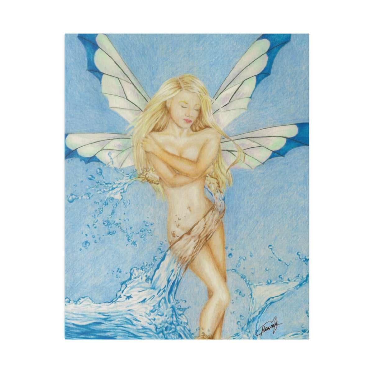 PURITY (Matte Canvas, Stretched)