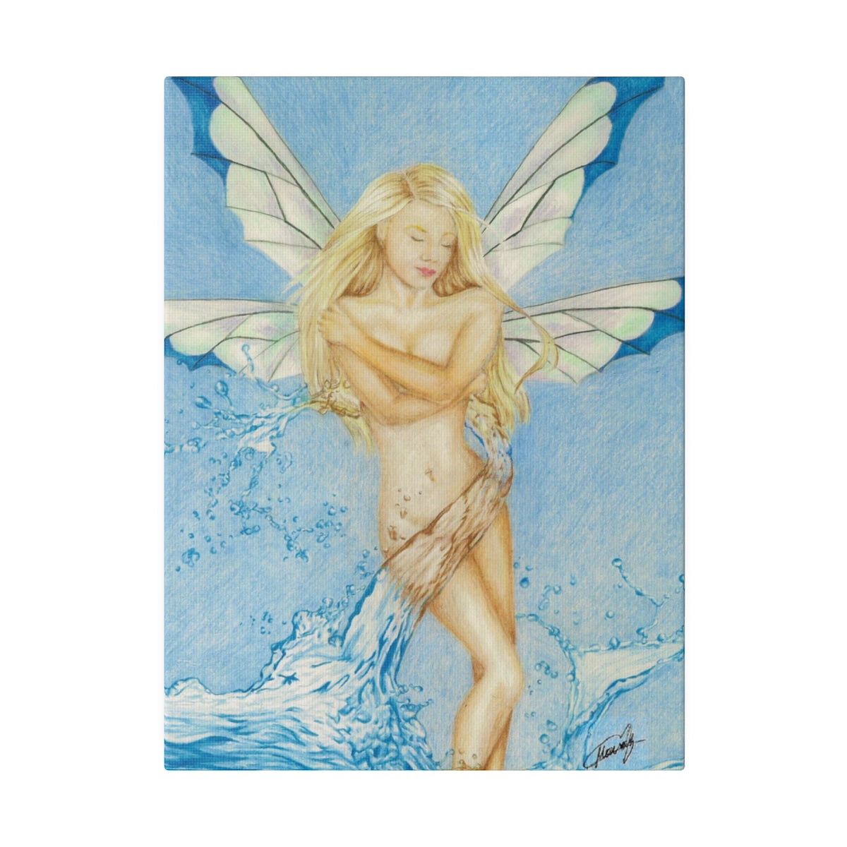 PURITY (Matte Canvas, Stretched)