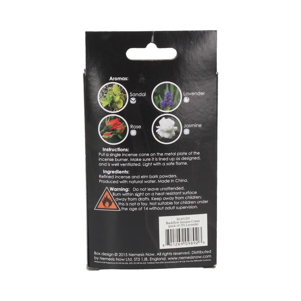 Backflow Incense Cones (pack of 20)