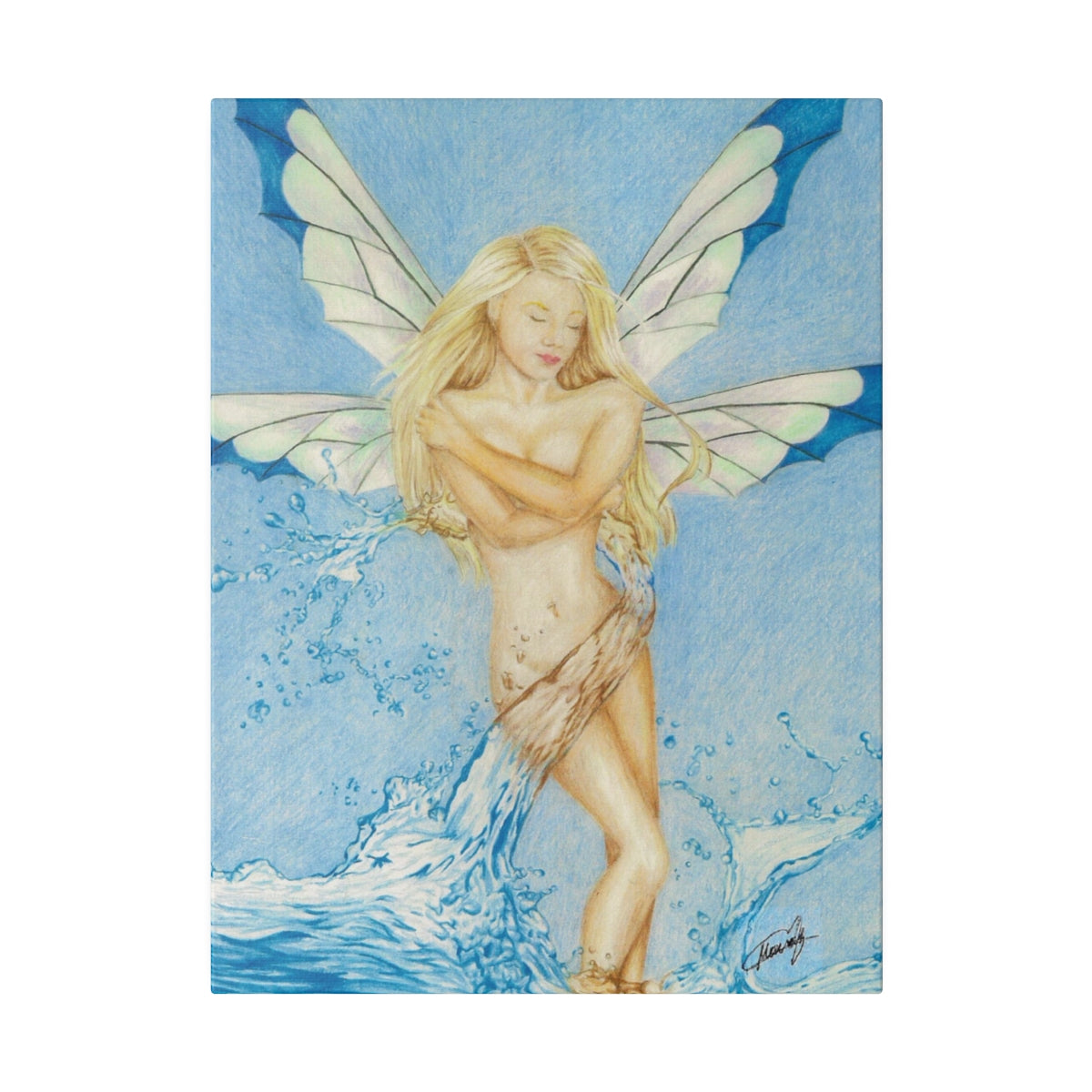 PURITY (Matte Canvas, Stretched)