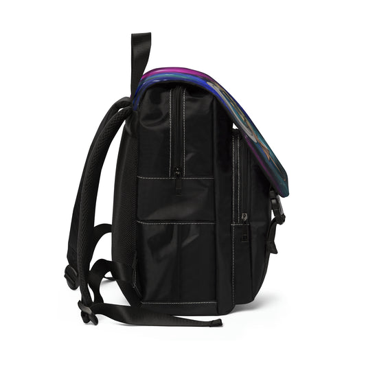 Copy of Celestial Trinity Casual Shoulder Backpack (Magenta)