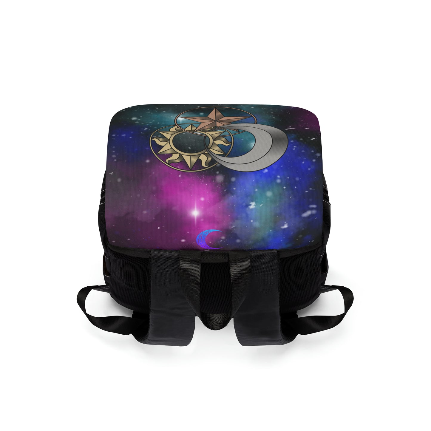 Copy of Celestial Trinity Casual Shoulder Backpack (Magenta)