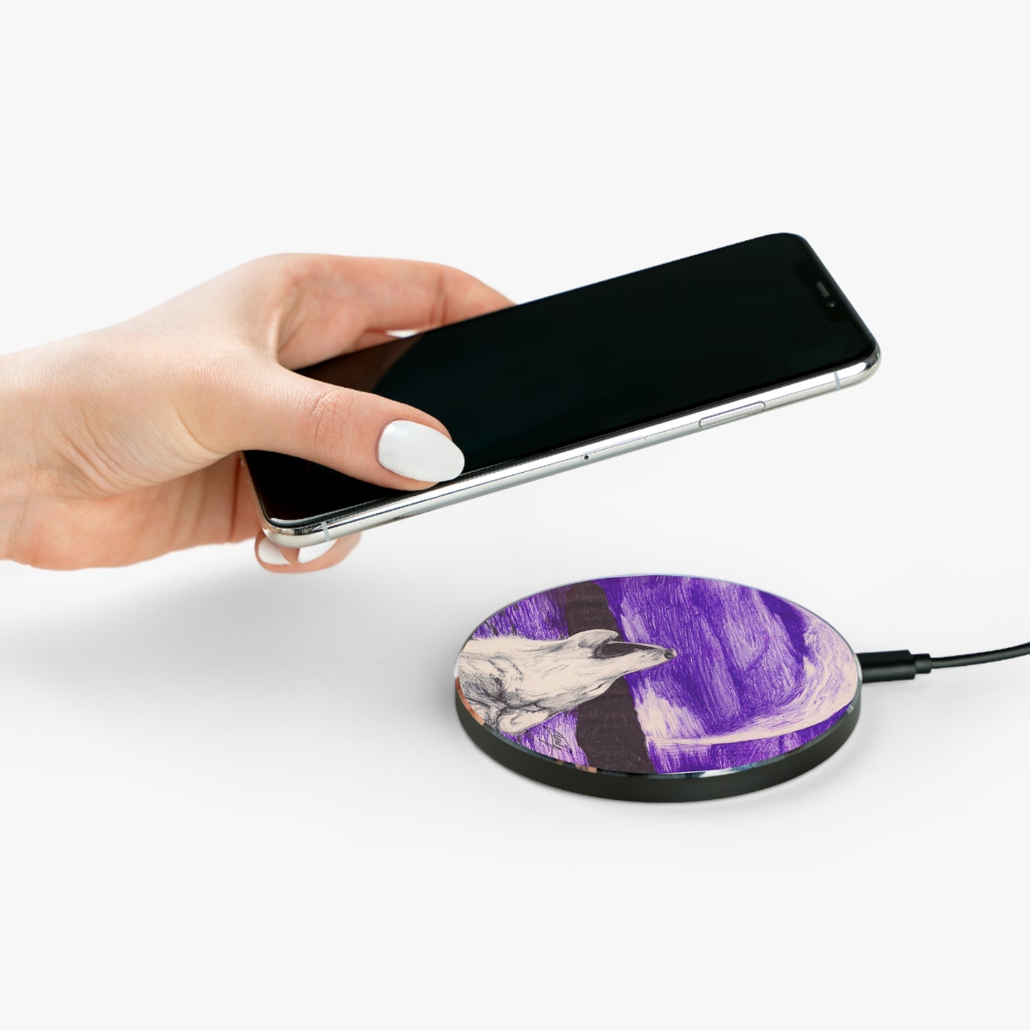 Howling wolf Wireless Charger