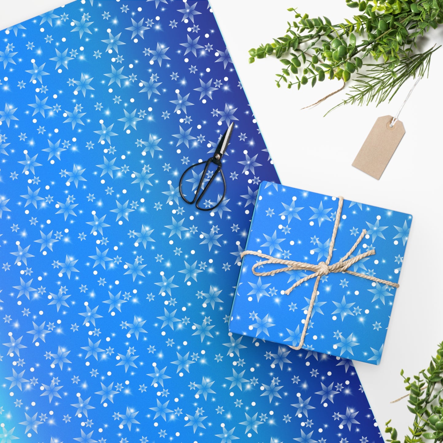 Snowflake Wrapping Paper