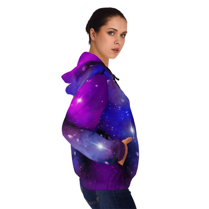 Celestial Trinity Full-Zip Hoodie (Magenta)