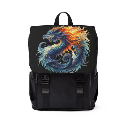 Blue Dragon Casual Shoulder Backpack