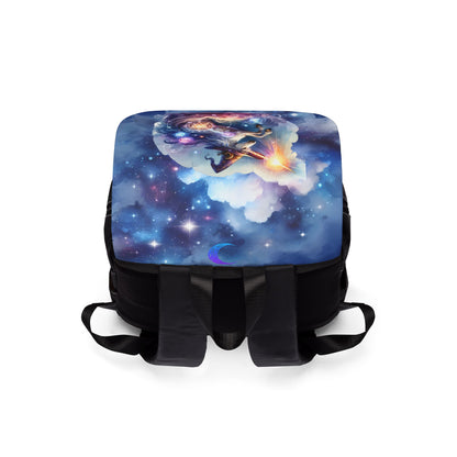 Wizardly Unicorn Casual Shoulder Backpack