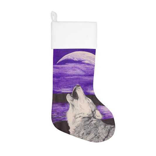 Howling Wolf Holiday Stocking