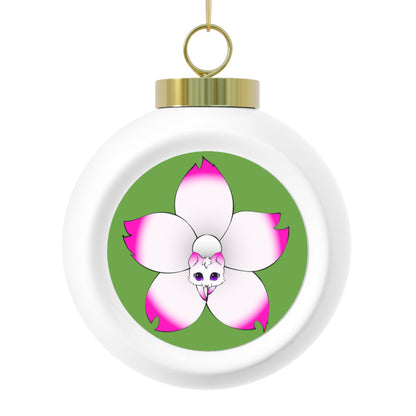 Sakura Christmas Ball Ornament