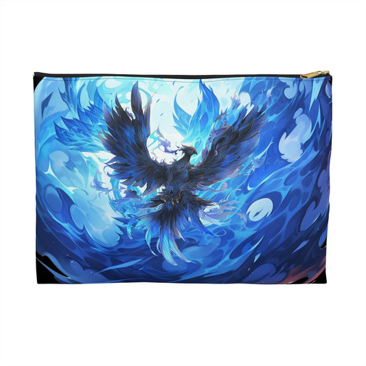 Blue Phoenix Accessory Pouch