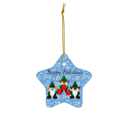 Elf Ceramic Ornament