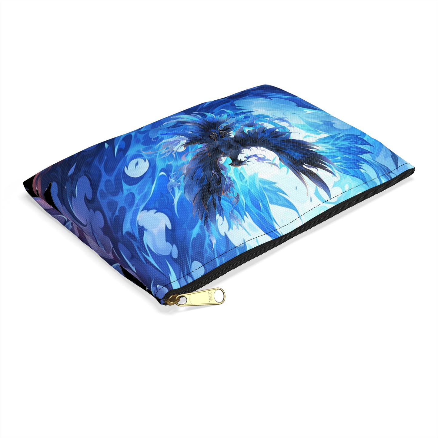 Blue Phoenix Accessory Pouch