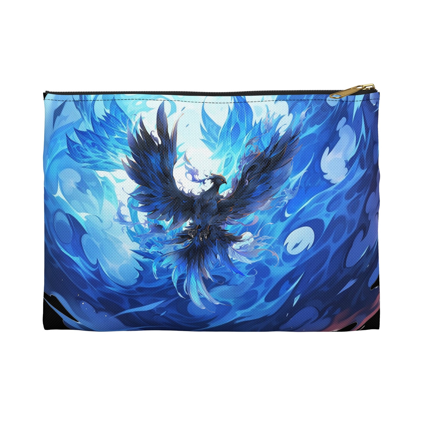 Blue Phoenix Accessory Pouch