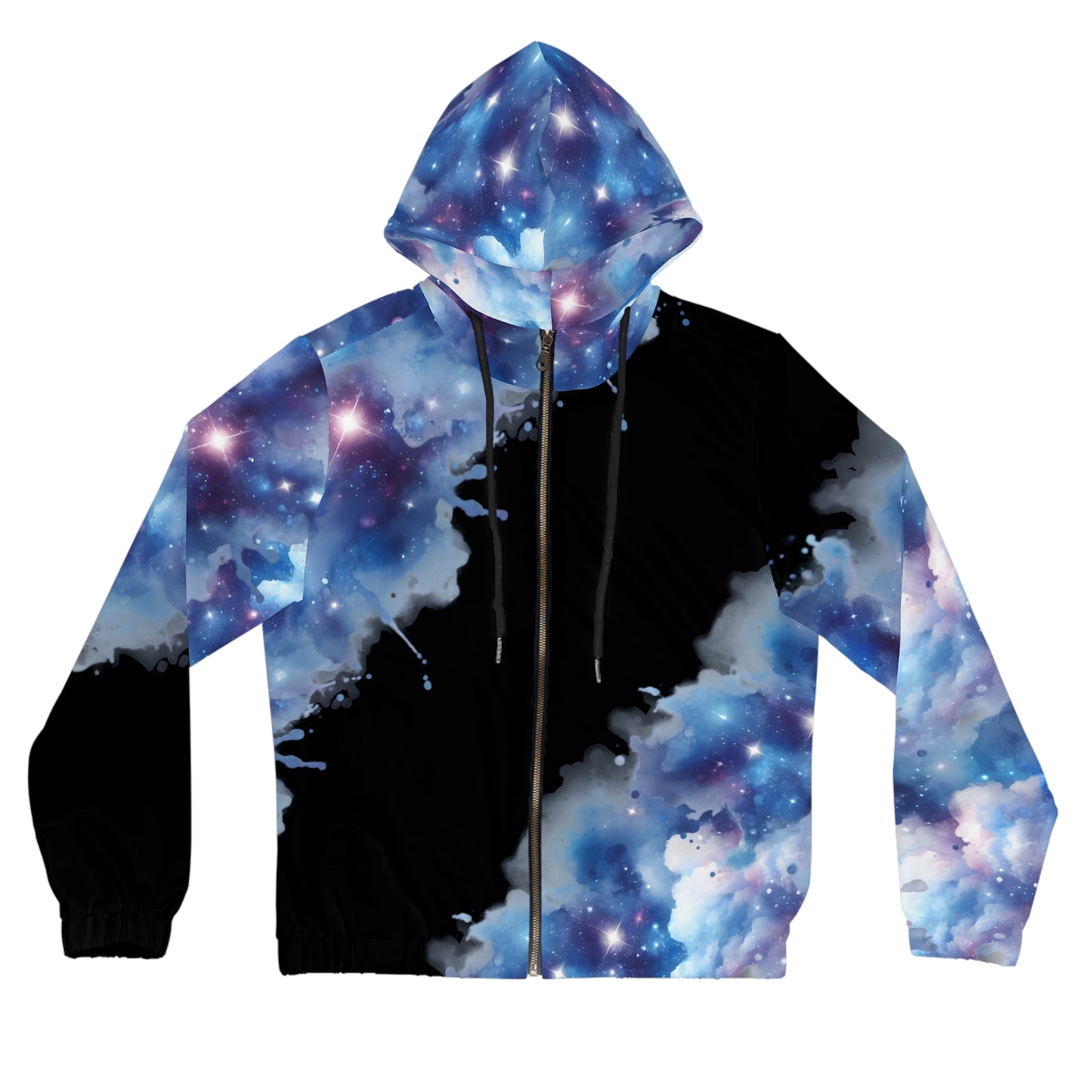 Wizardly Unicorn Full-Zip Hoodie (Teal)