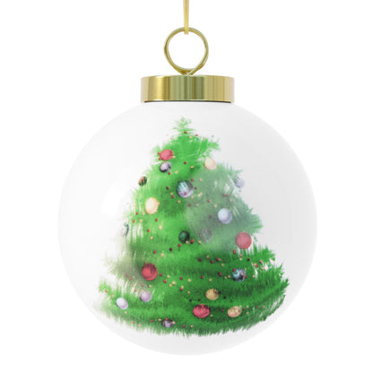 Sakura Christmas Ball Ornament