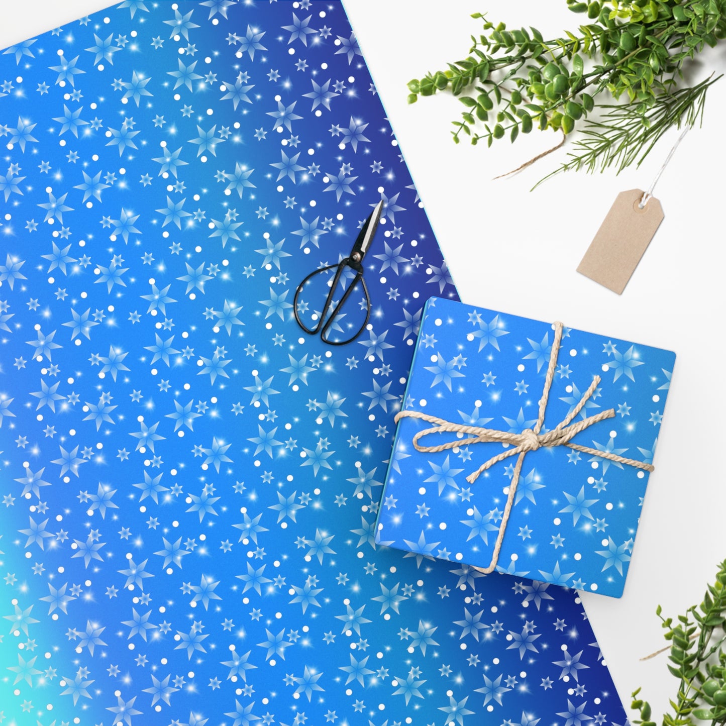 Snowflake Wrapping Paper