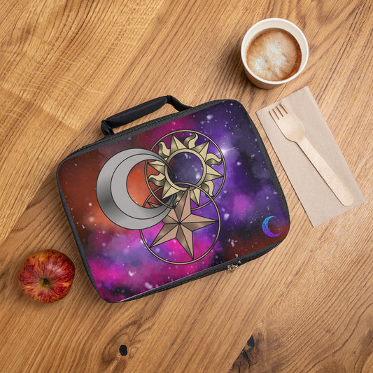 Celestial Trinity Lunch Bag (Orange)