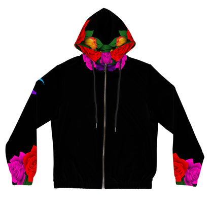 True Beauty Full-Zip Hoodie (Magenta)