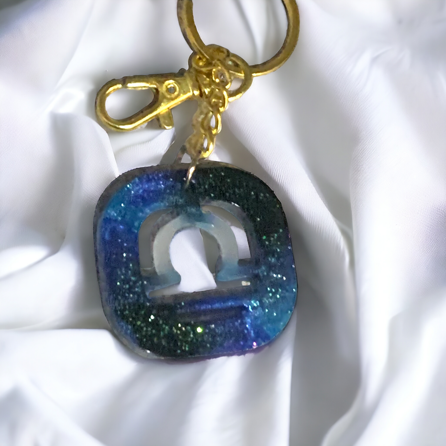 Galaxy Zodiac Keychains