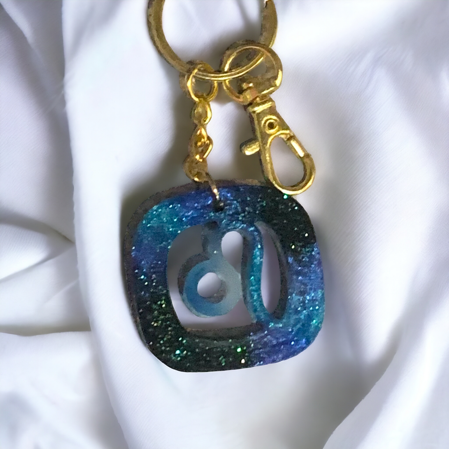 Galaxy Zodiac Keychains