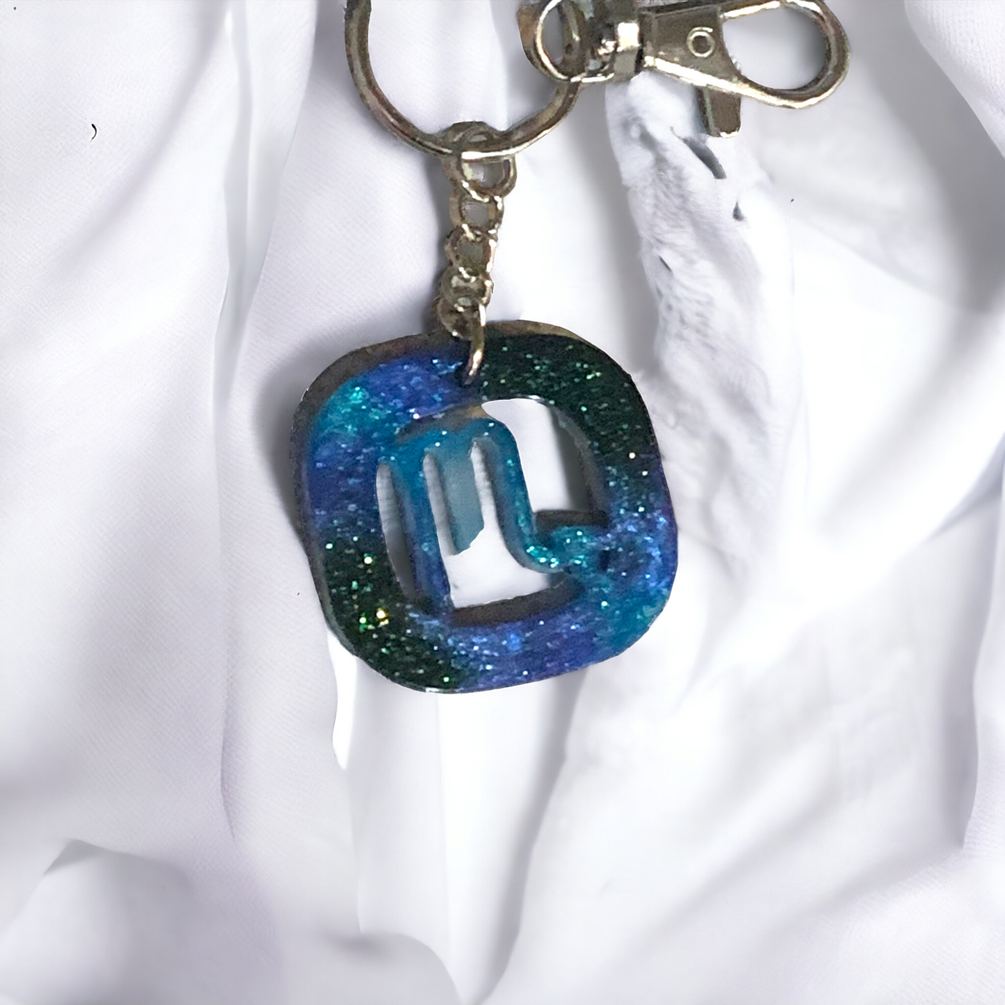 Galaxy Zodiac Keychains