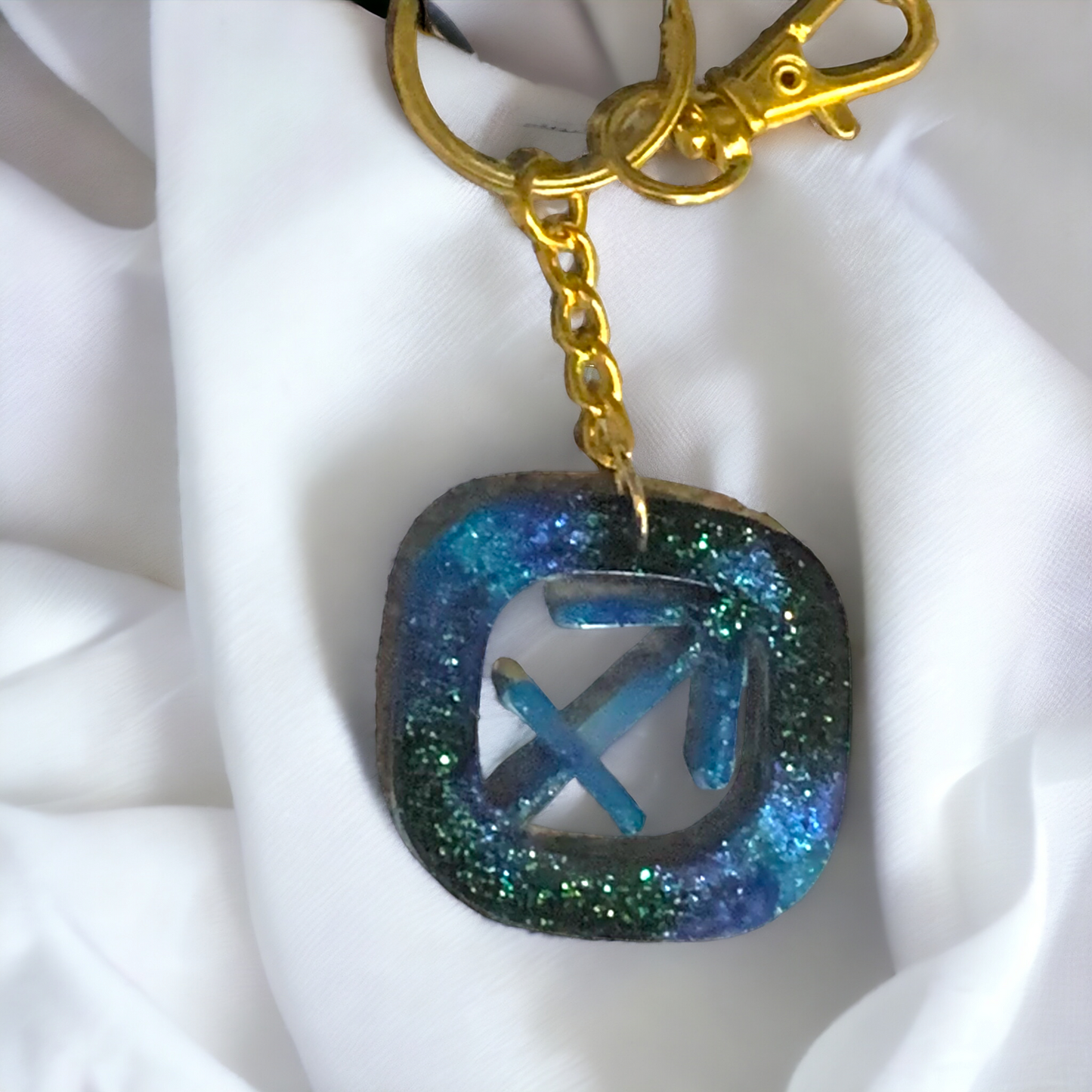 Galaxy Zodiac Keychains