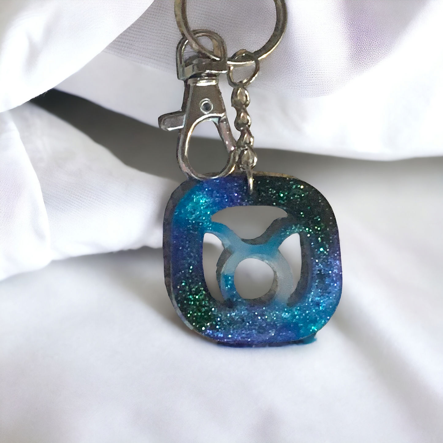 Galaxy Zodiac Keychains