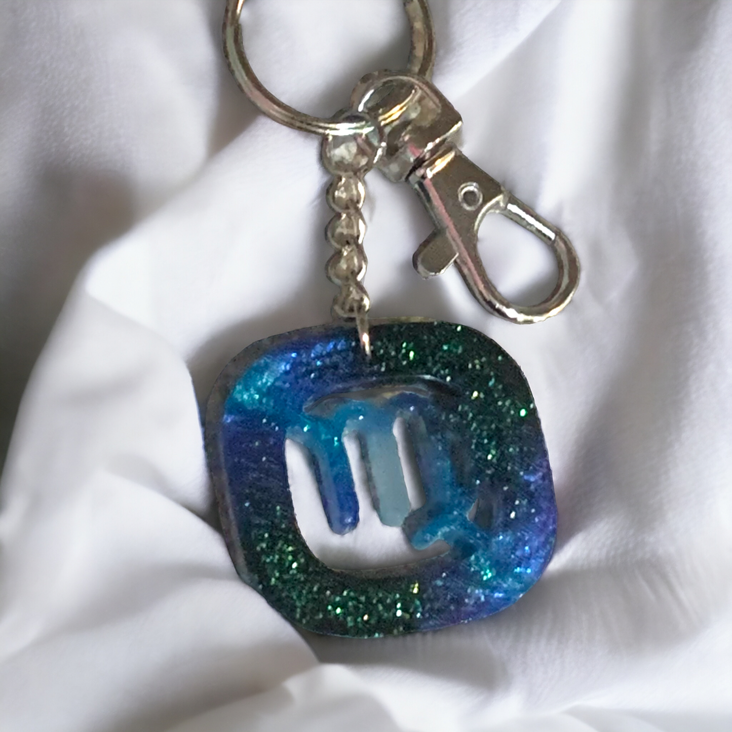 Galaxy Zodiac Keychains