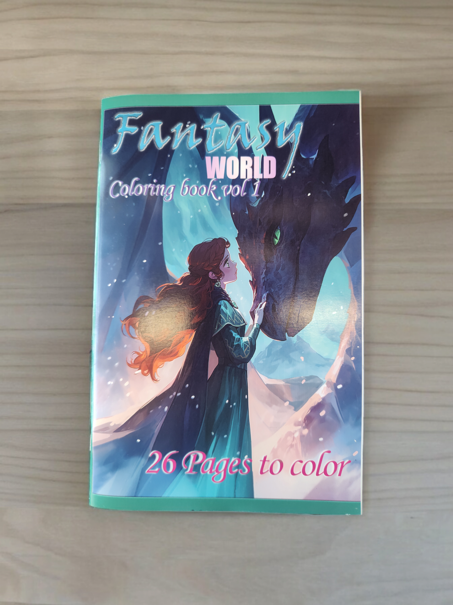 Fantasy world coloring books vol 1