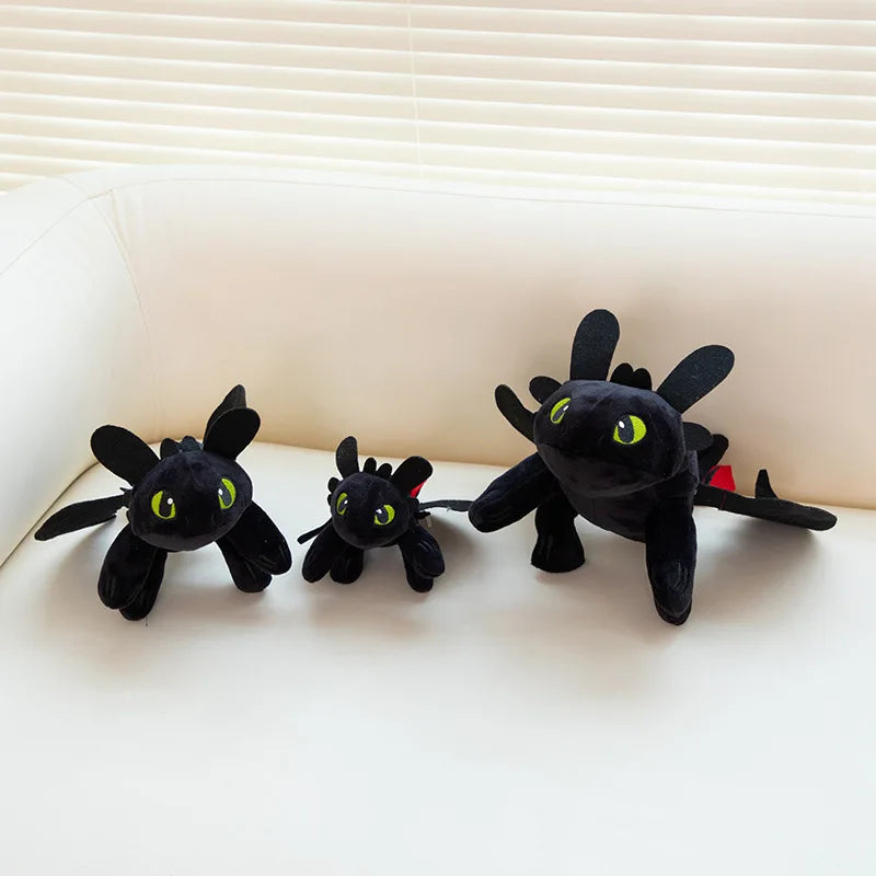 Plushies Light and Night Fury Toys
