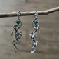 Elven Ivy hook earrings