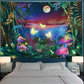 Magic Garden UV reactive tapestry