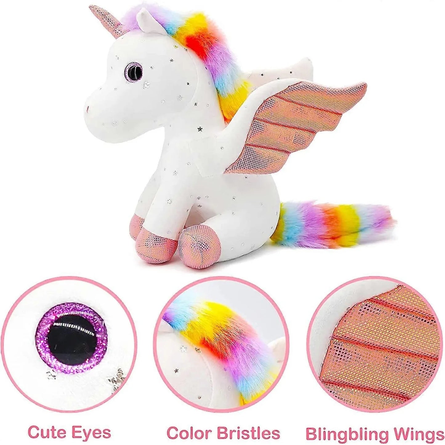 Rainbow Unicorn Plush Toys