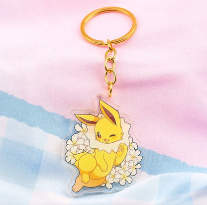 Eevee Evolution Acrylic Keychains