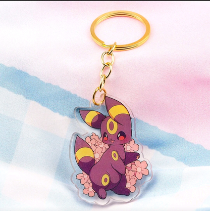 Eevee Evolution Acrylic Keychains
