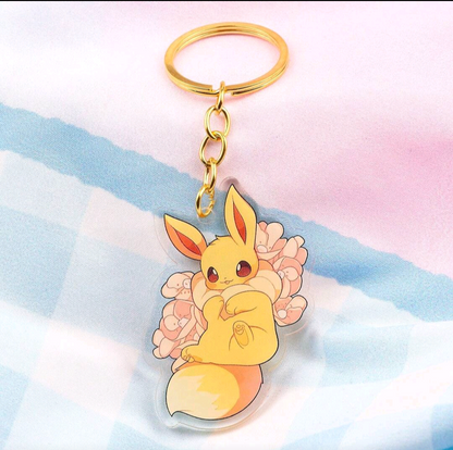 Eevee Evolution Acrylic Keychains