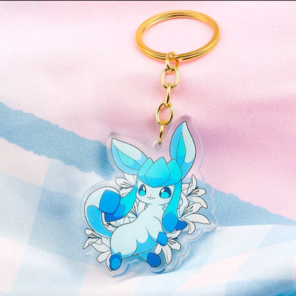 Eevee Evolution Acrylic Keychains