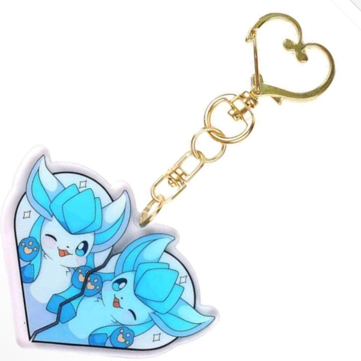 Shiny Eevee Evolution Acrylic Keychains