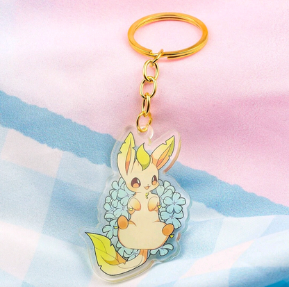 Eevee Evolution Acrylic Keychains
