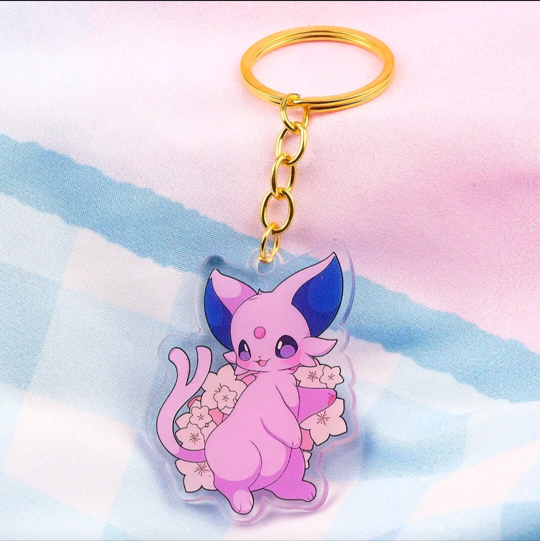 Eevee Evolution Acrylic Keychains