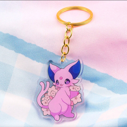 Eevee Evolution Acrylic Keychains