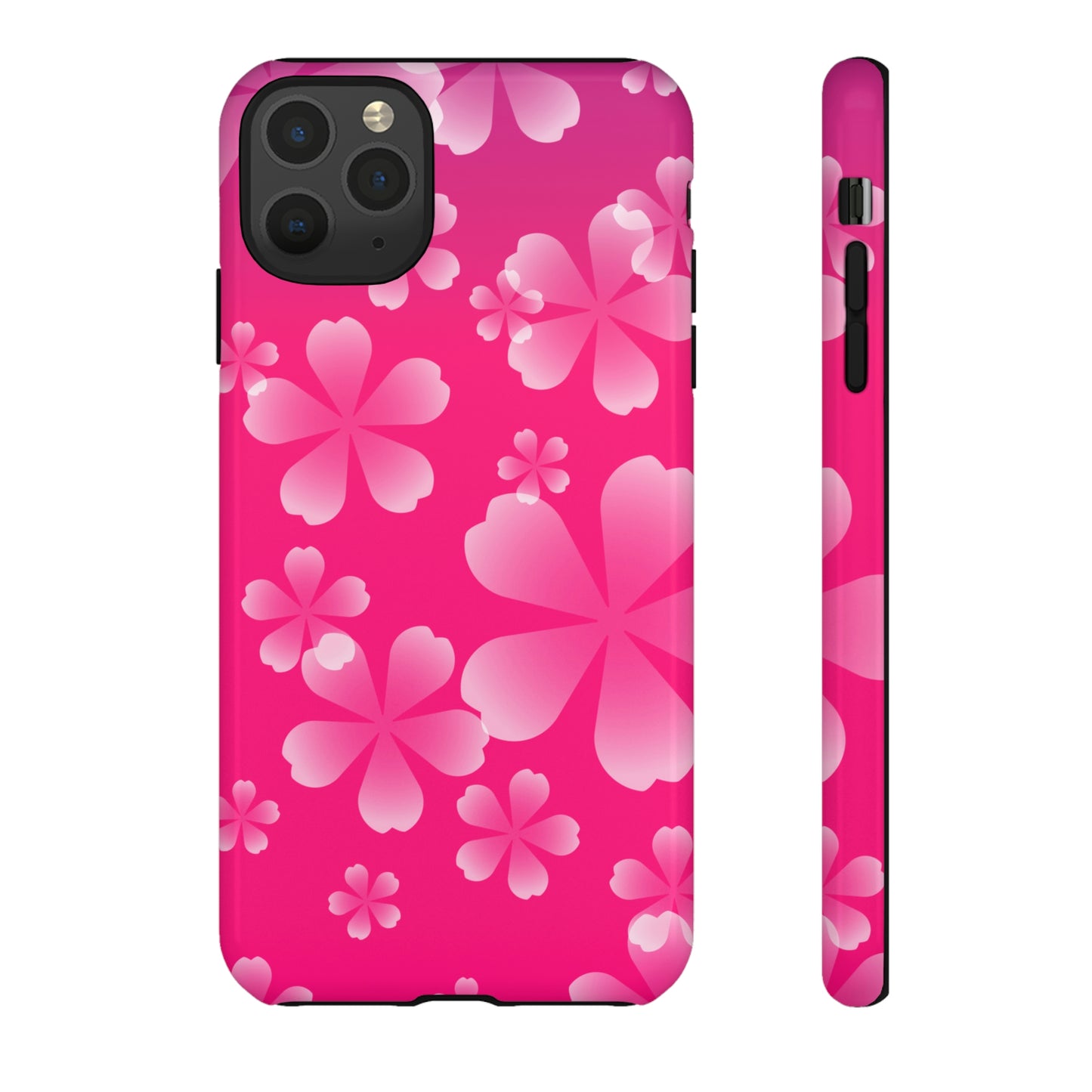 Pink with Cherry Blossom Tough Cases