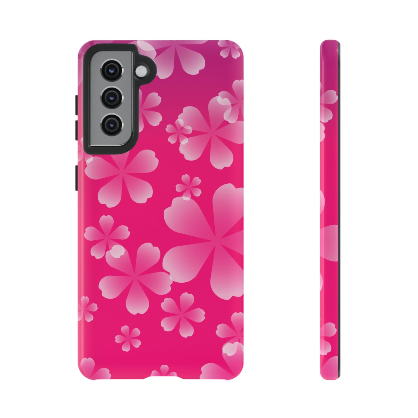 Pink with Cherry Blossom Tough Cases