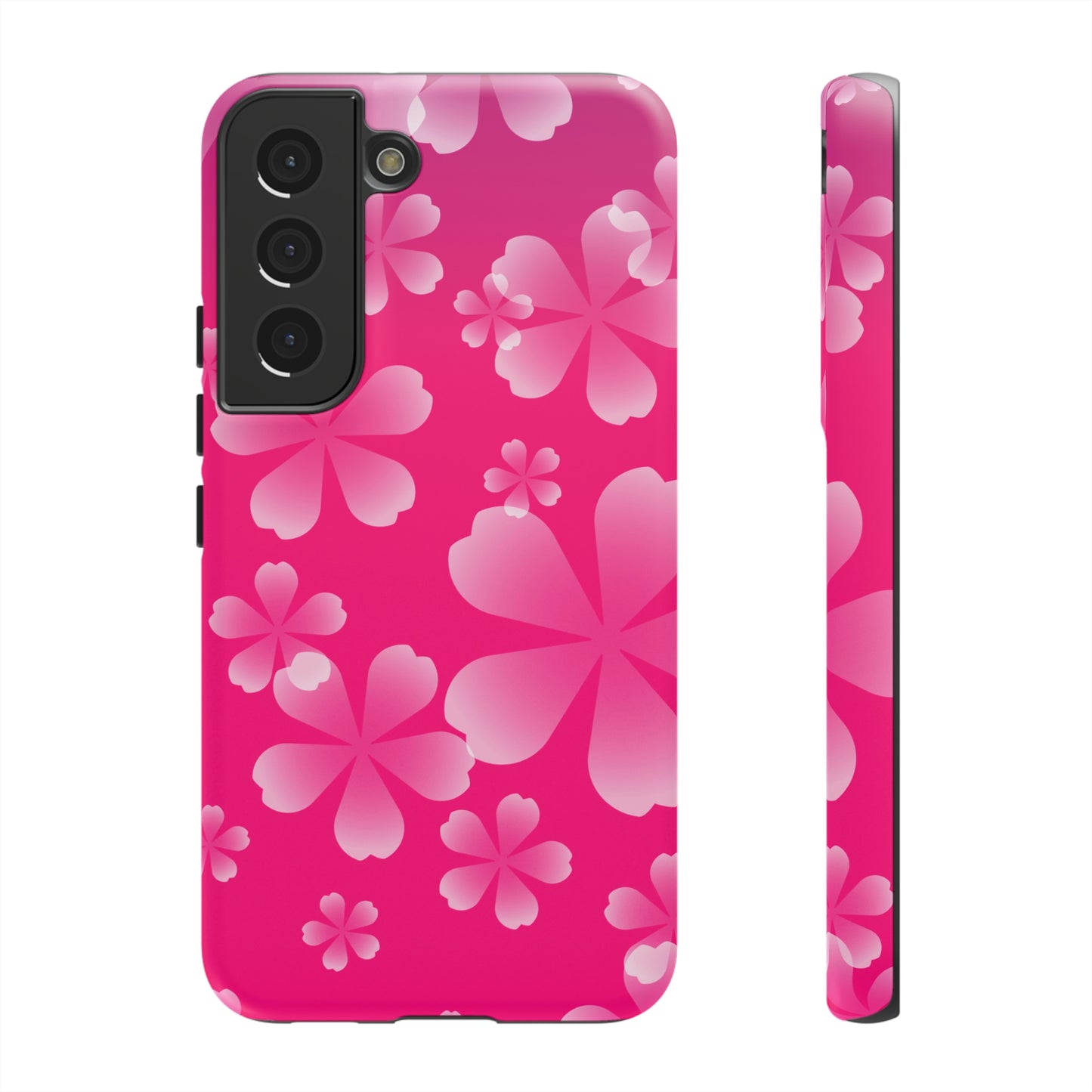 Pink with Cherry Blossom Tough Cases